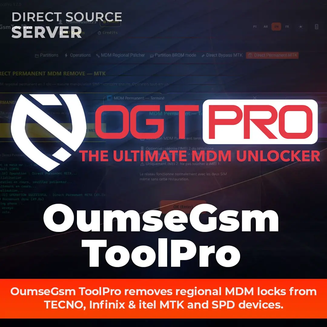 OumseGsm Tool Pro (OGT) – 3 Months Activation (New User)