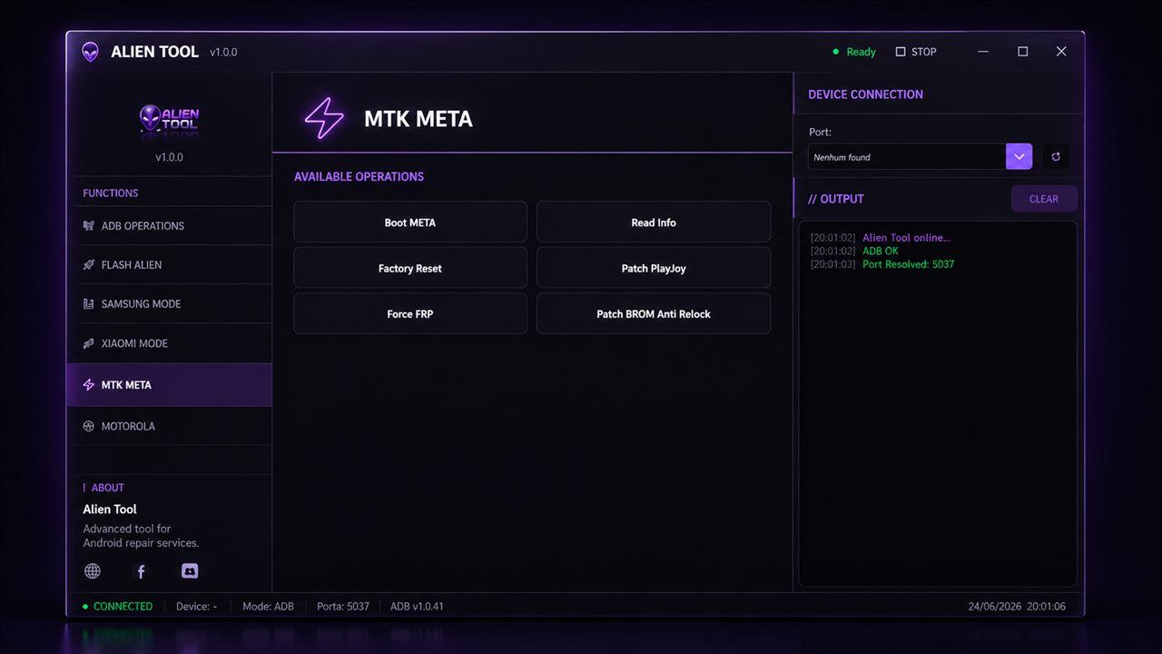 Alien Tool 6 Months Activation For (Moto FRP-UBL-PayJoy) No Need Credits✅️